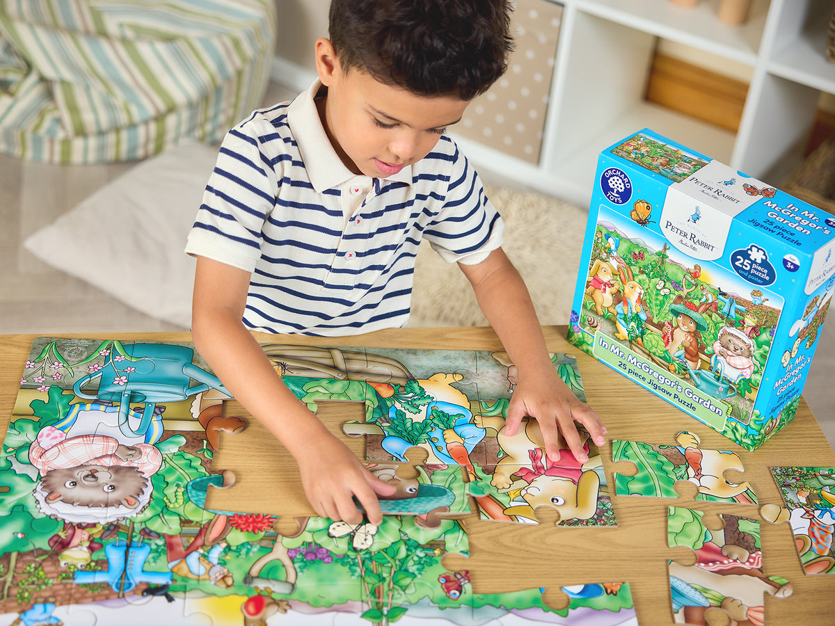 Peter Rabbit: In Mr. McGregor's Garden 25pc Jigsaw Puzzle [Orchard Toys]
