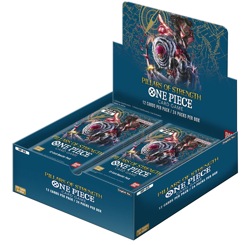 One Piece Card Game: OP-03 Pillars of Strength - Booster Box (24 Booster Packs)
