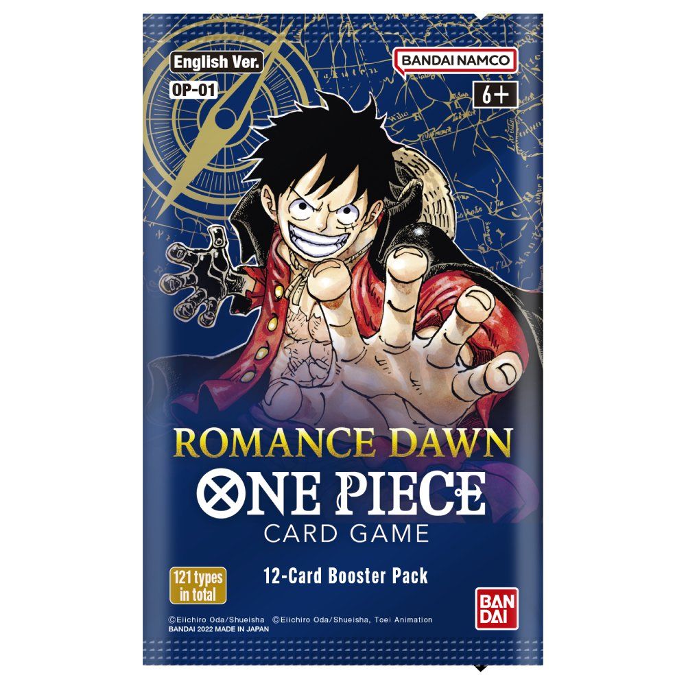 One Piece Card Game: OP-01 Romance Dawn - Booster Box (24 Booster Packs)