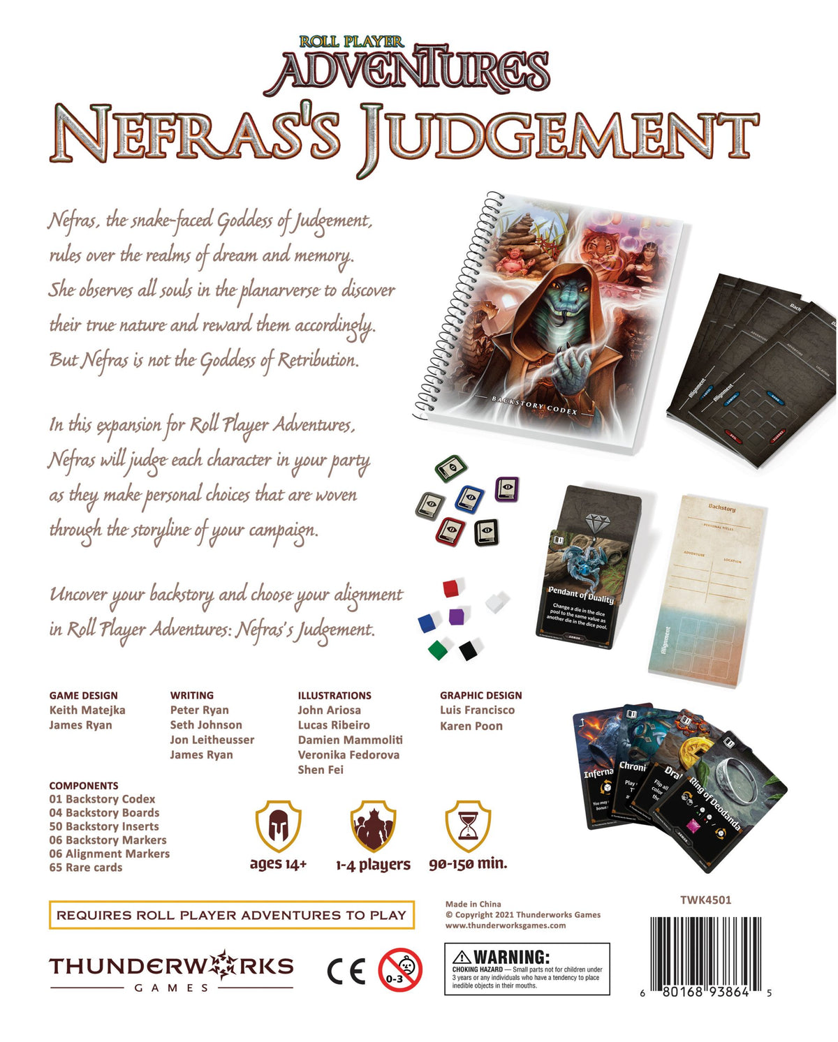Roll Player Adventures - Nefras&#39;s Judgement (Expansion)