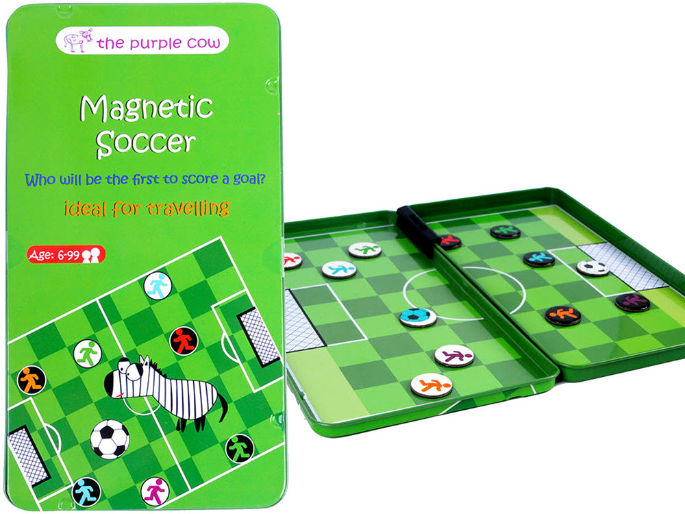Magnetic Soccer - Travel Tin (The Purple Cow)
