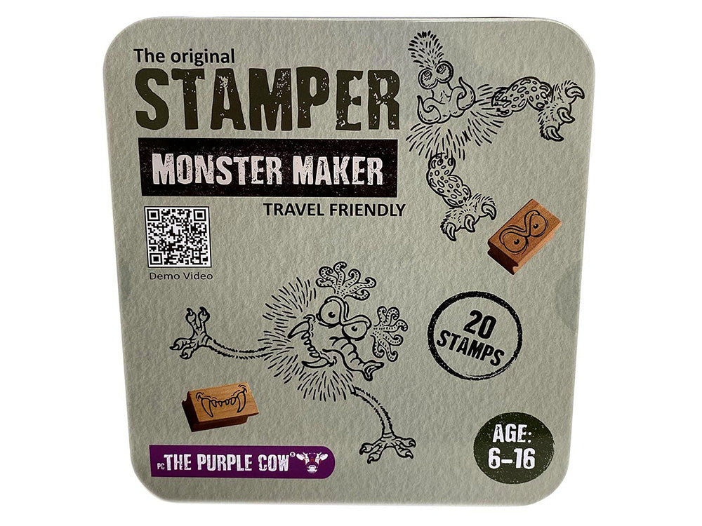 Stamper Travel Tin - Monster Maker (The Purple Cow)