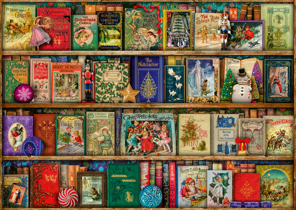 Christmas: The Christmas Library 1000pc [Ravensburger Puzzle]