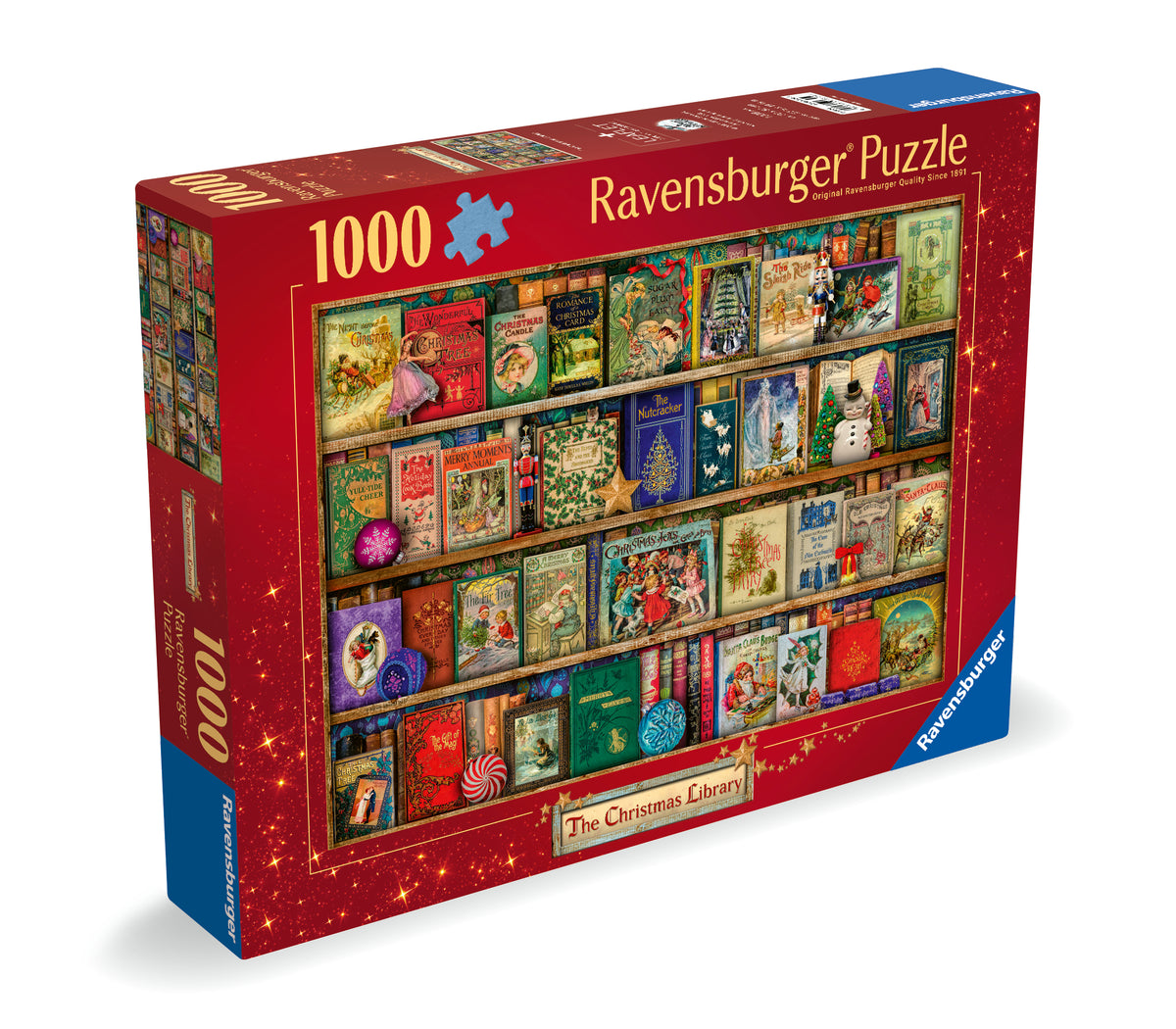 Christmas: The Christmas Library 1000pc [Ravensburger Puzzle]
