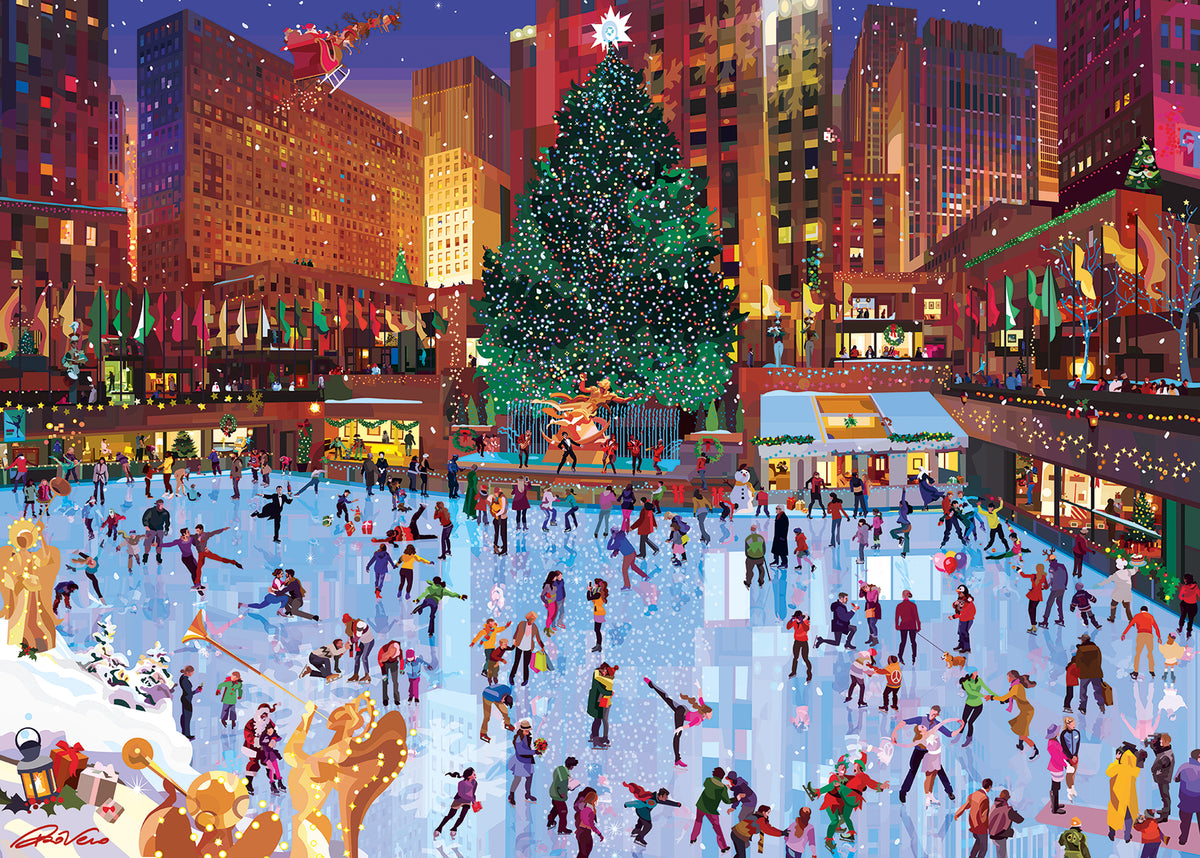 Christmas: Rockefeller Centre Joy 1000pc [Ravensburger Puzzle]