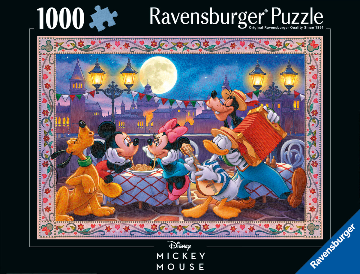 Disney Mickey Mouse: Mosaic Mickey 1000pcc [Ravensburger Puzzle]