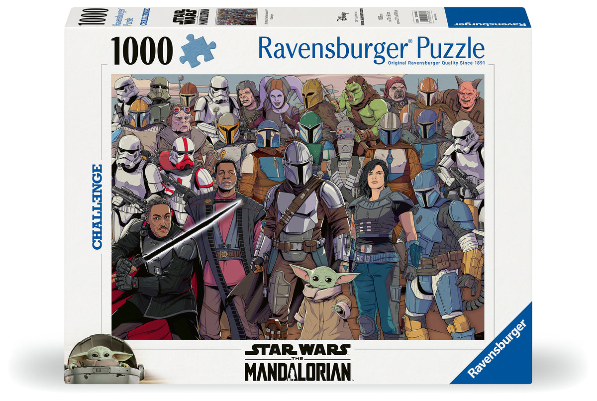 Challenge: Star Wars The Mandalorian 1000pc [Ravensburger Puzzle]