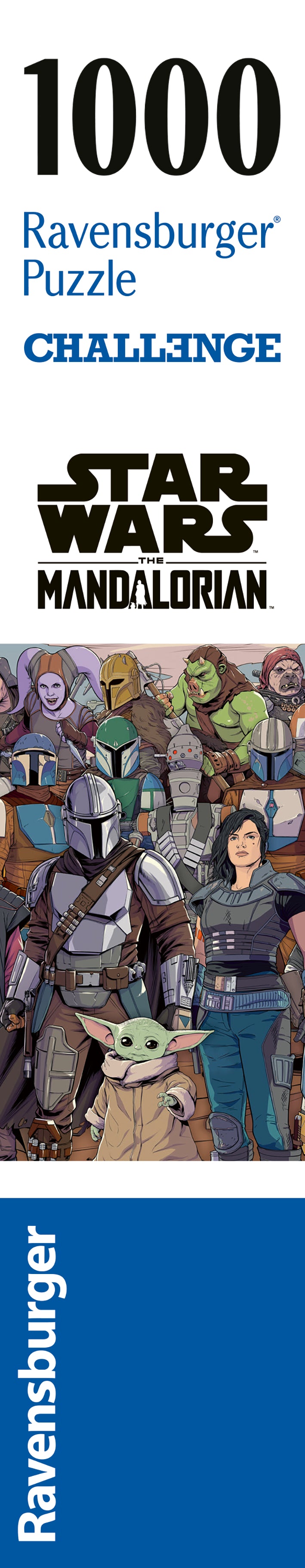 Challenge: Star Wars The Mandalorian 1000pc [Ravensburger Puzzle]