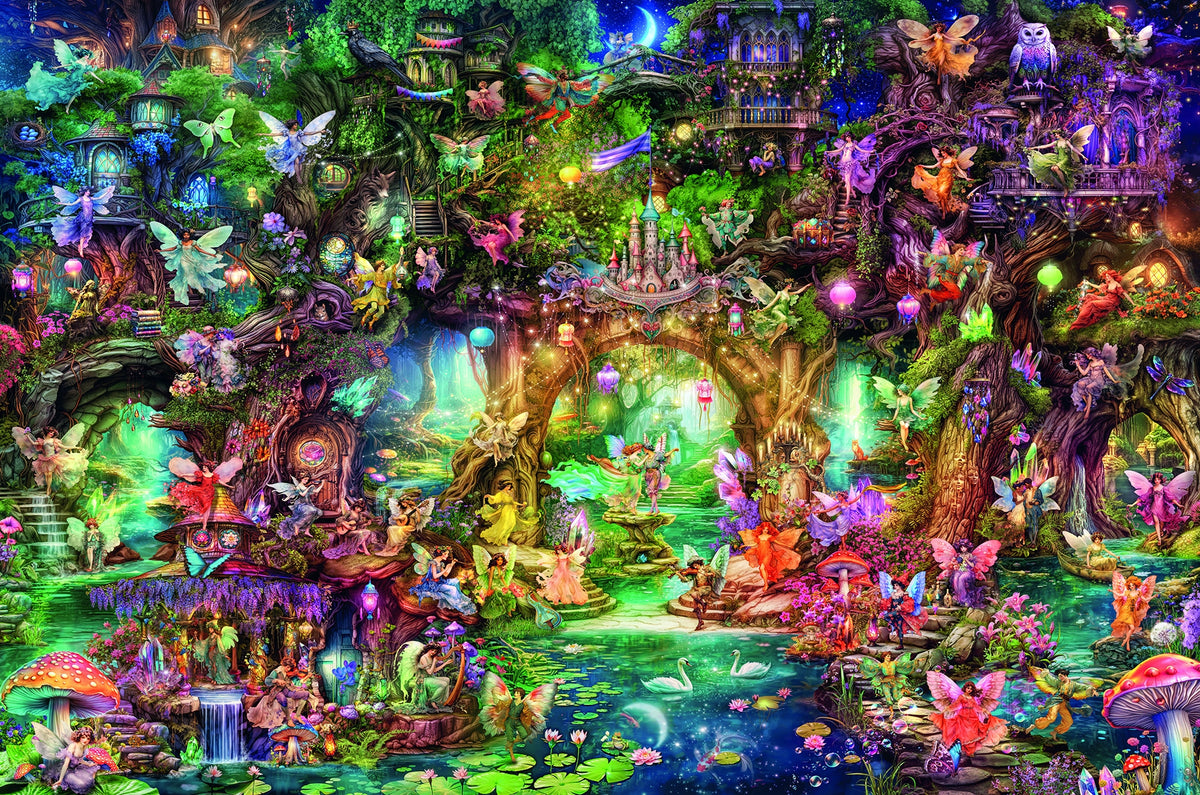 The Hidden World of Fairies 4000pc [Ravensburger Puzzle]