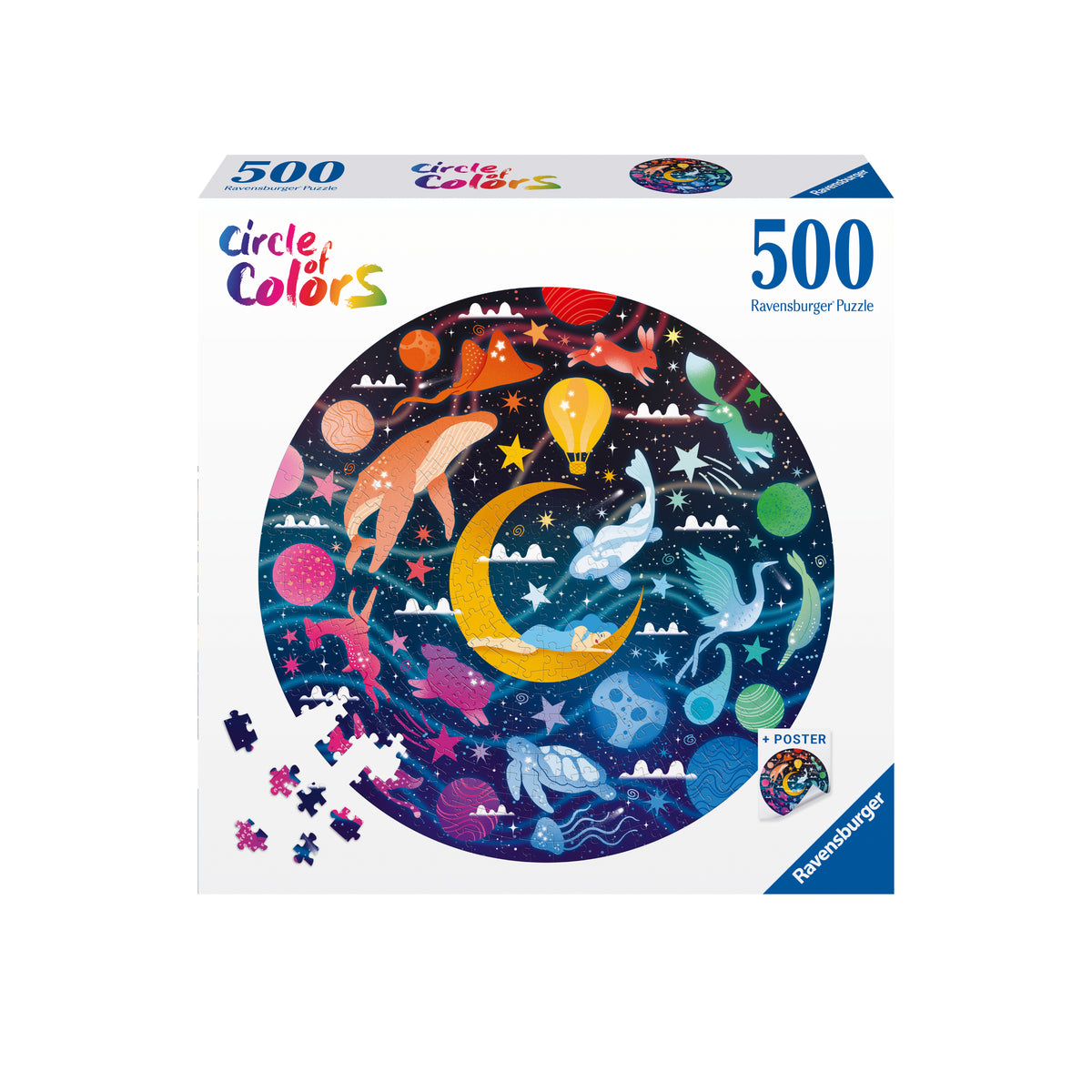 Circle of Colours: Dreams 500pc Round [Ravensburger Puzzle]
