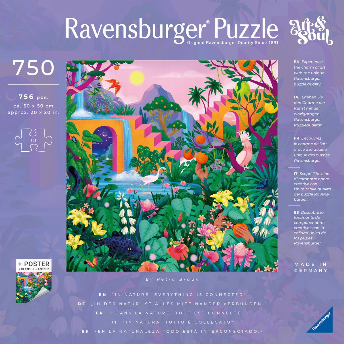 Art & Soul: Amazing Nature 750pc [Ravensburger Puzzle]