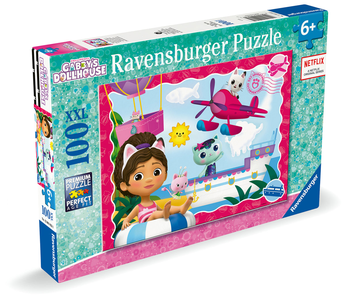 Gabby's Dollhouse: Cat Adventures! 100pc [Ravensburger Puzzle]