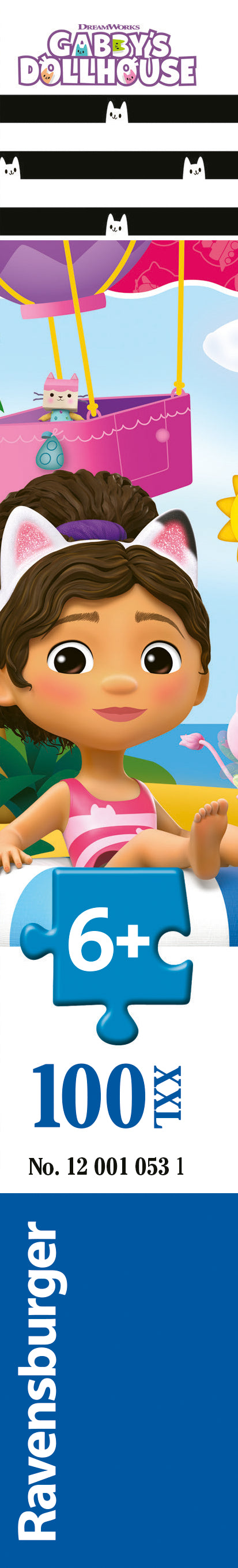 Gabby's Dollhouse: Cat Adventures! 100pc [Ravensburger Puzzle]