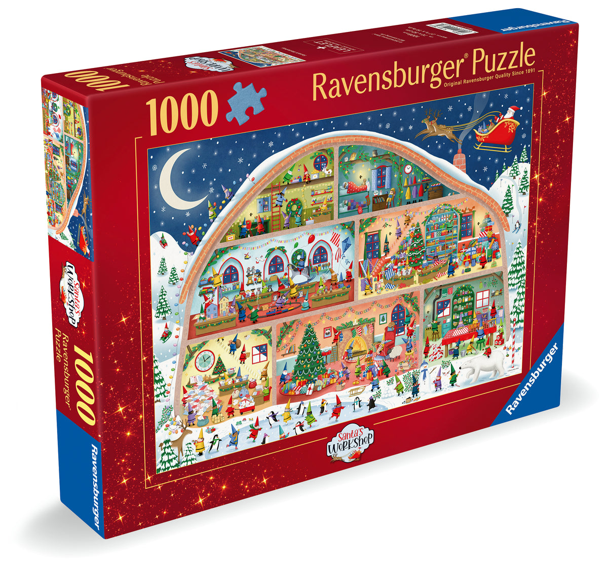 Christmas: Santa's Workshop [Ravensburger Puzzle]