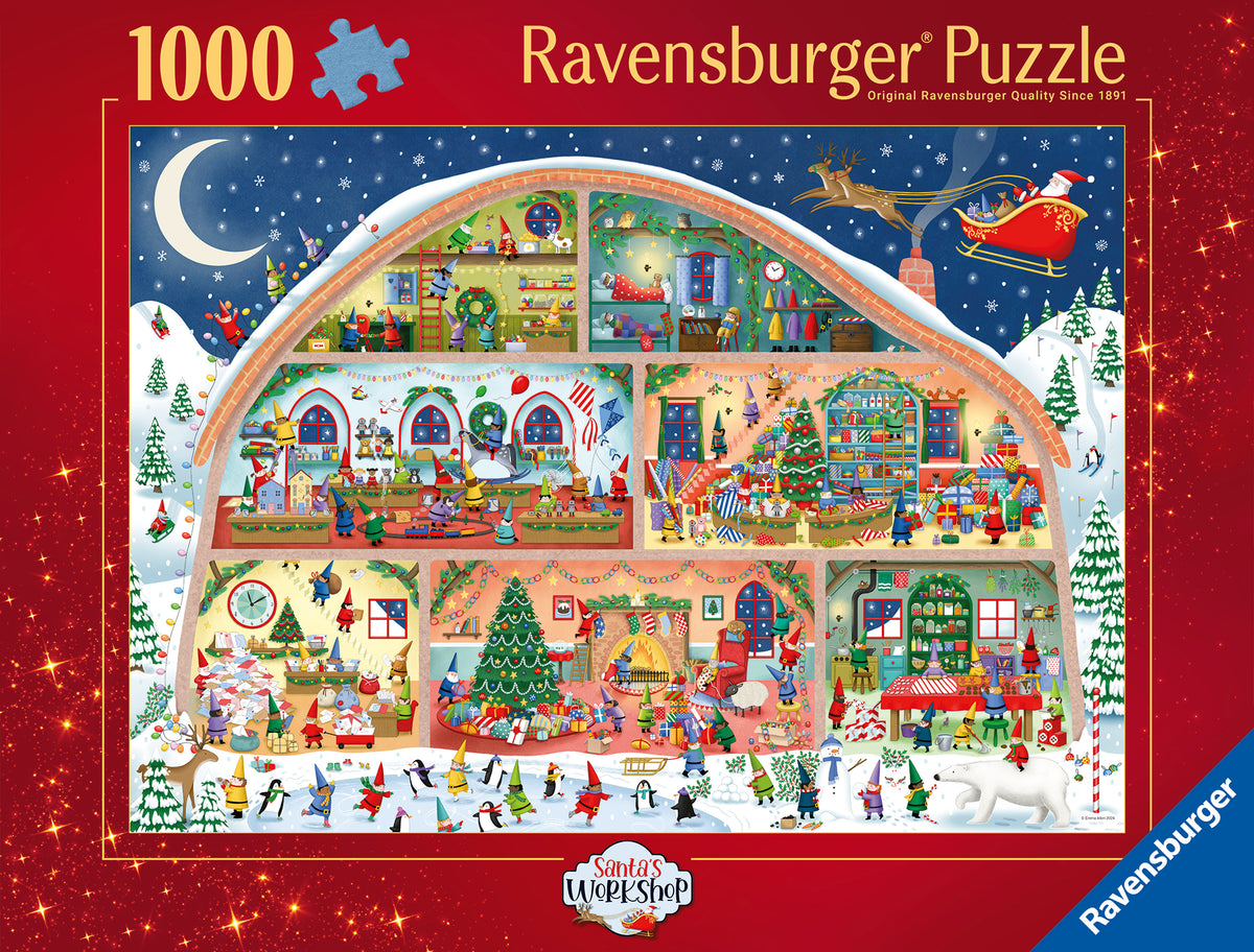 Christmas: Santa's Workshop [Ravensburger Puzzle]