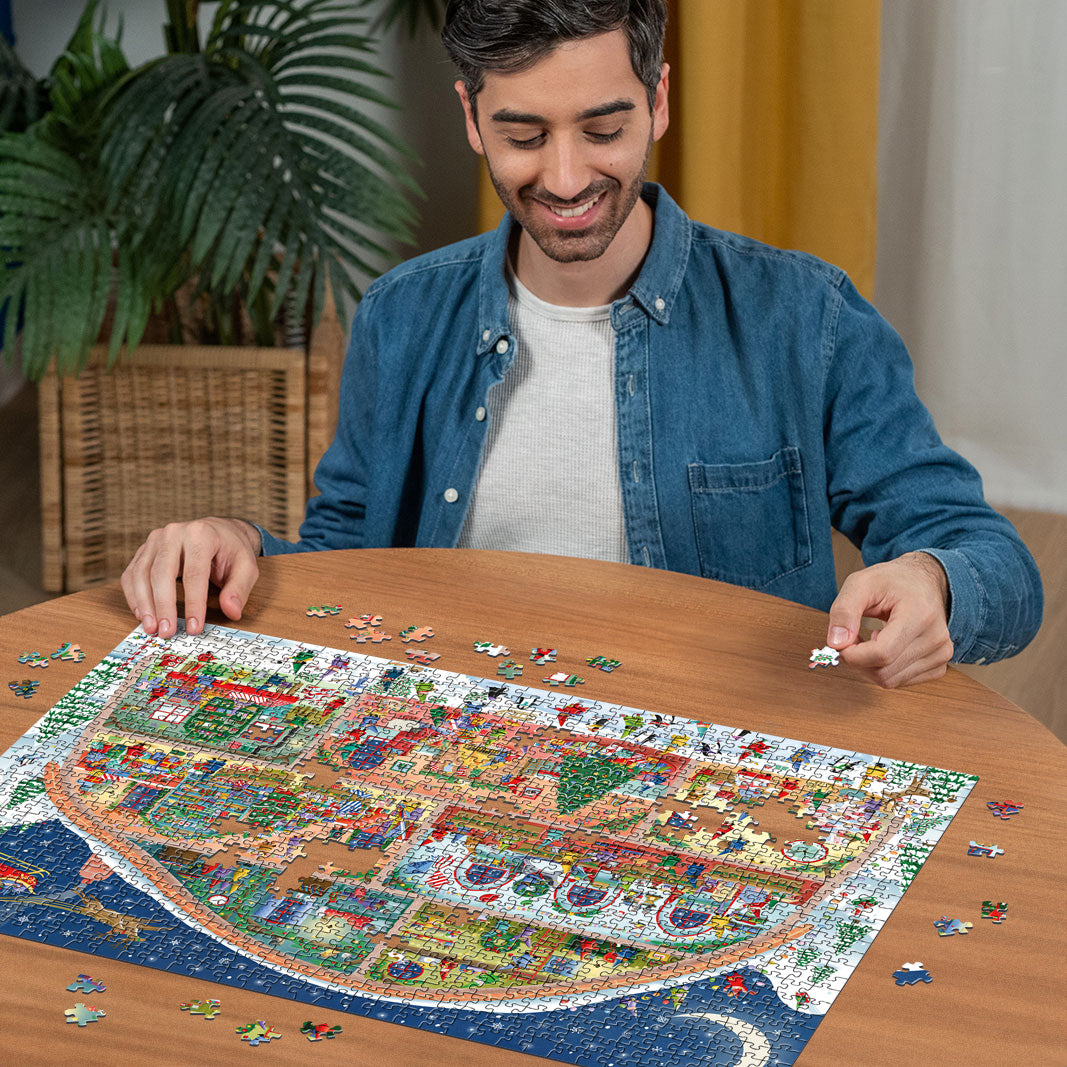 Christmas: Santa's Workshop [Ravensburger Puzzle]