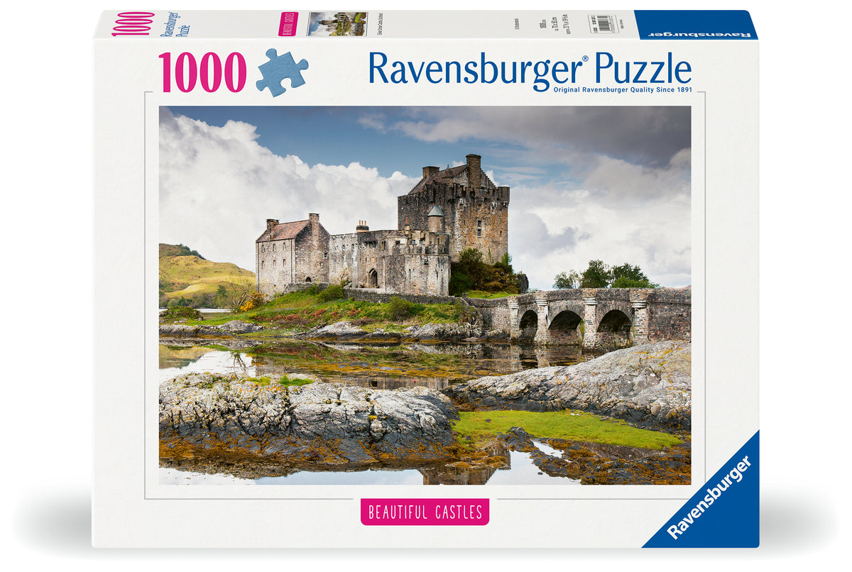 Beautiful Castles: Eilean Donan Castle, Scotland 1000pc [Ravensburger Puzzle]