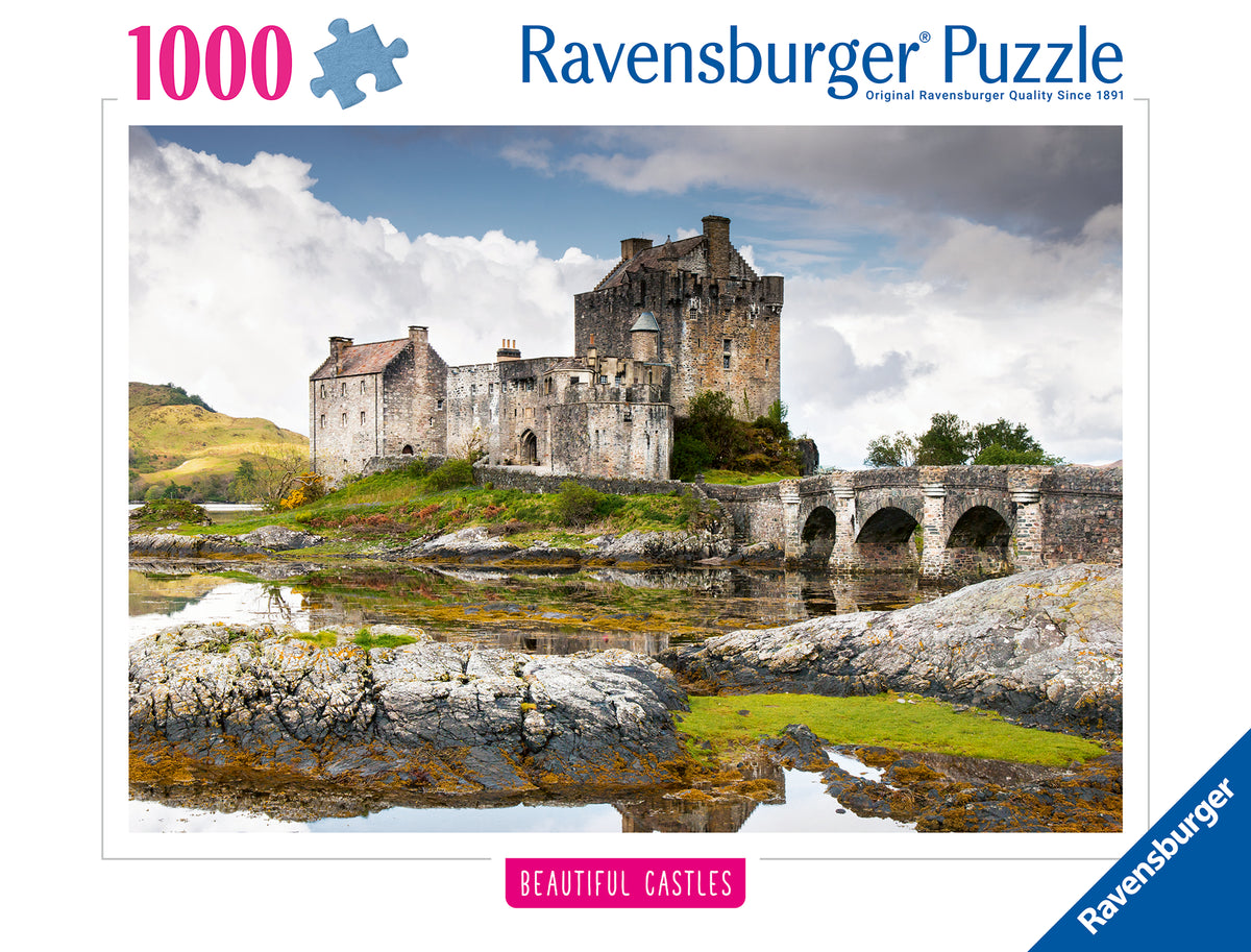 Beautiful Castles: Eilean Donan Castle, Scotland 1000pc [Ravensburger Puzzle]