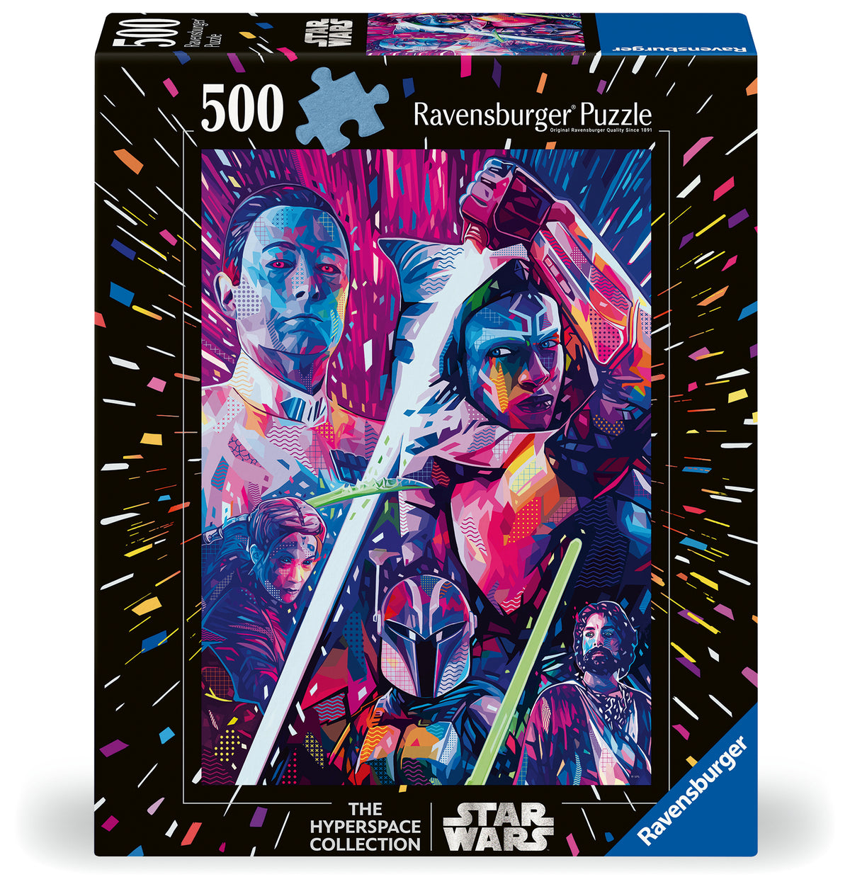 Star Wars The Hyperspace Collection: Ahsoka 500pc [Ravensburger Puzzle]