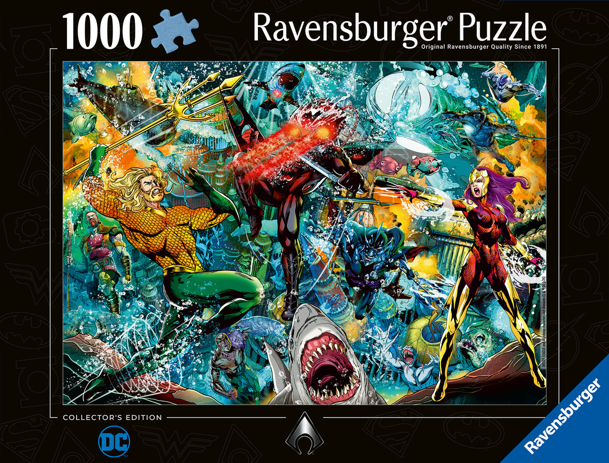 DC: Aquaman Collector's Edition 1000pc [Ravensburger Puzzle]