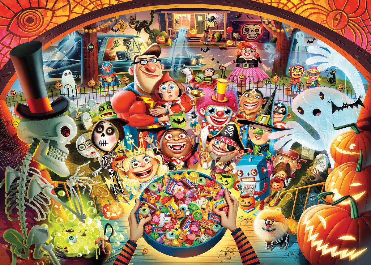 Dean MacAdam: Trick or Treat 1000pc [Ravensburger Puzzle]