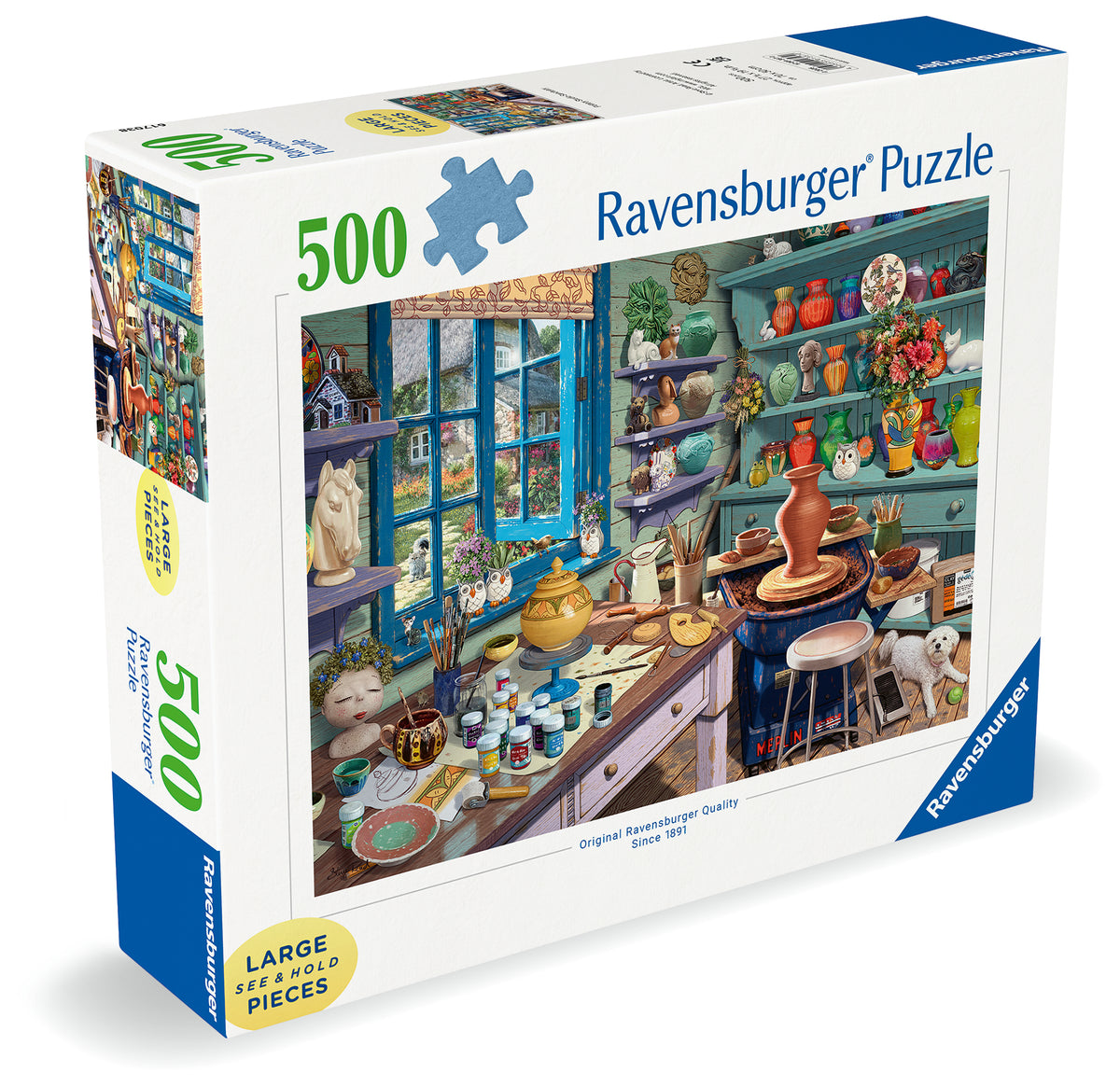 Pottery Studio Sanctuary 500pcLF [Ravensburger Puzzle]