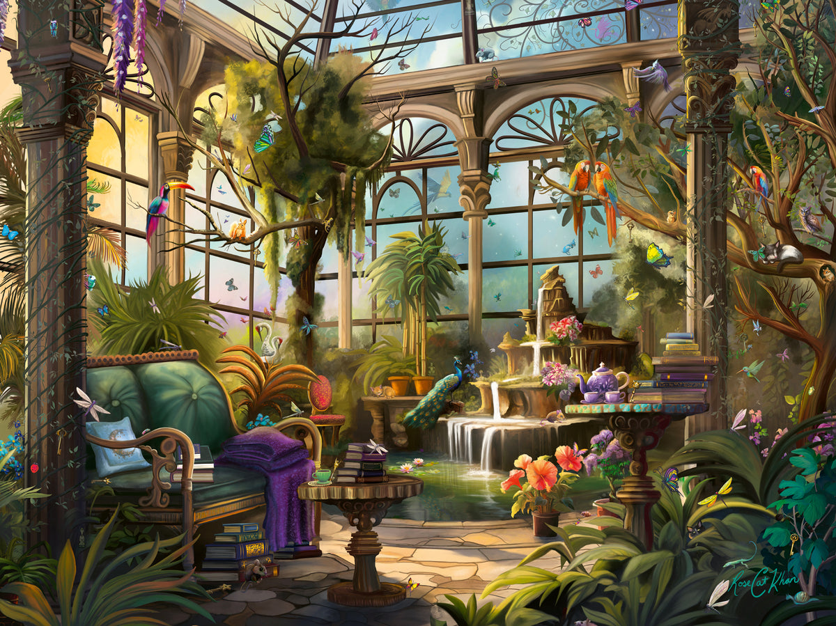 Rose Khan: The Green House 1500pc [Ravensburger Puzzle]