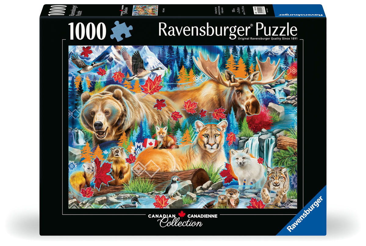 Canadian Collection: Wild Canada 1000pc [Ravensburger Puzzle]