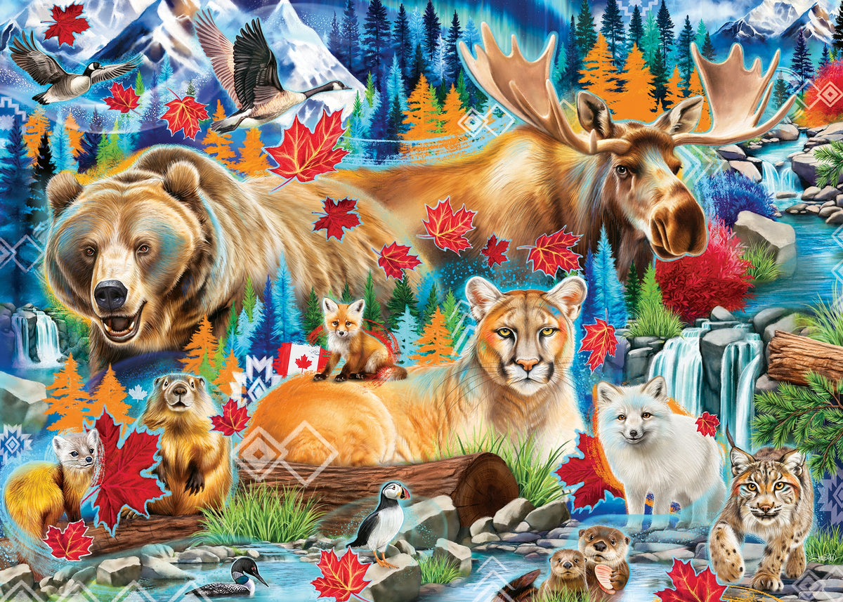 Canadian Collection: Wild Canada 1000pc [Ravensburger Puzzle]