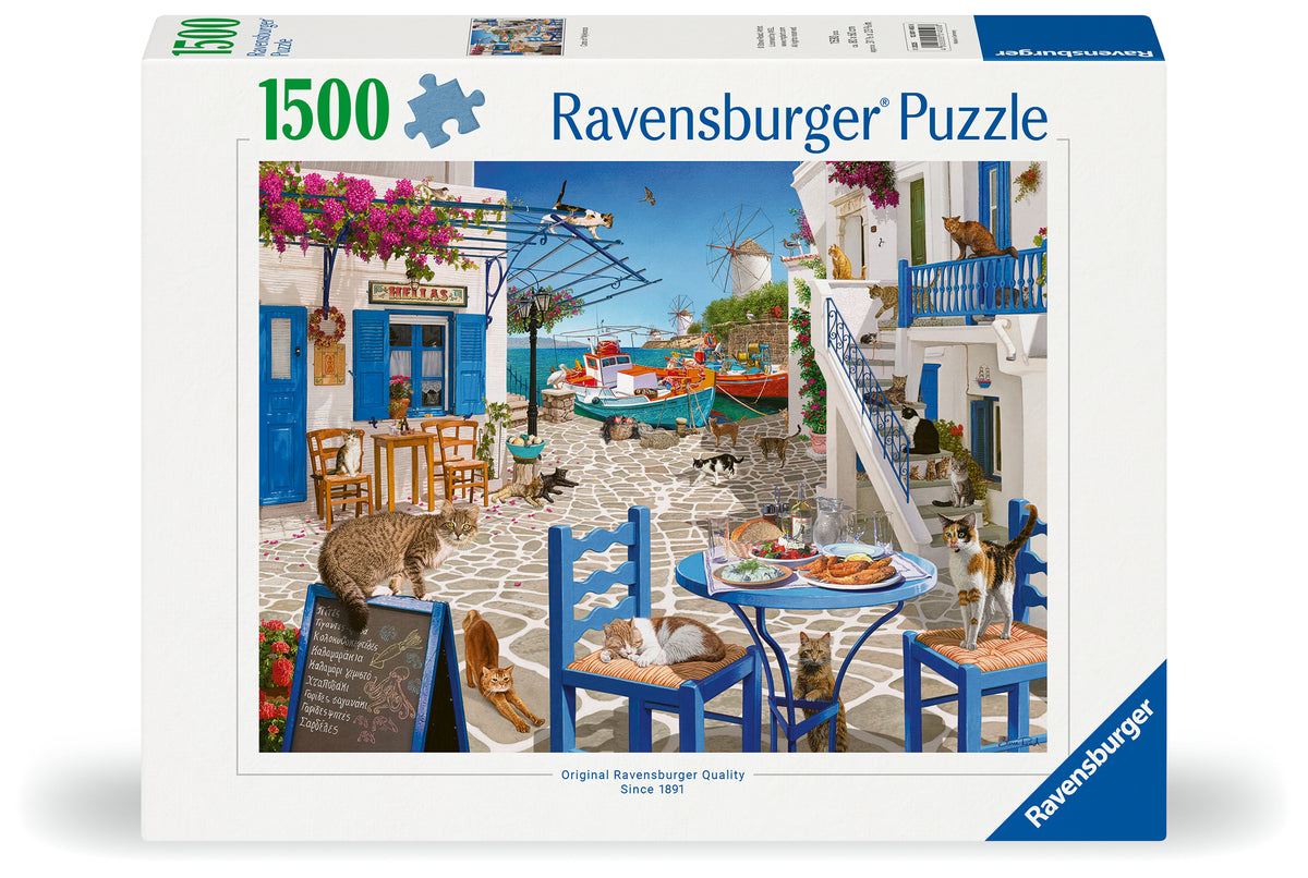 Cats of Mykonos 1500pc [Ravensburger Puzzle]