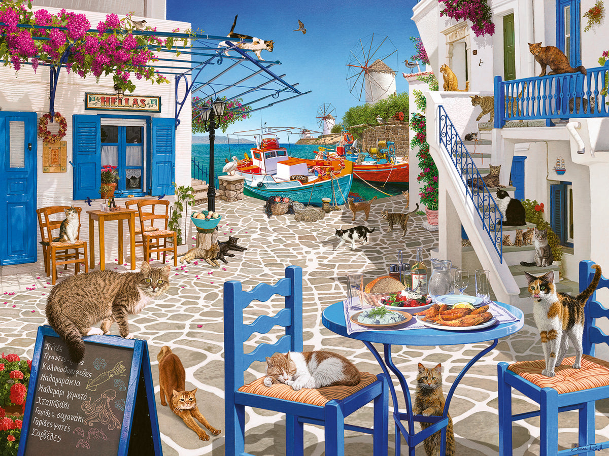 Cats of Mykonos 1500pc [Ravensburger Puzzle]