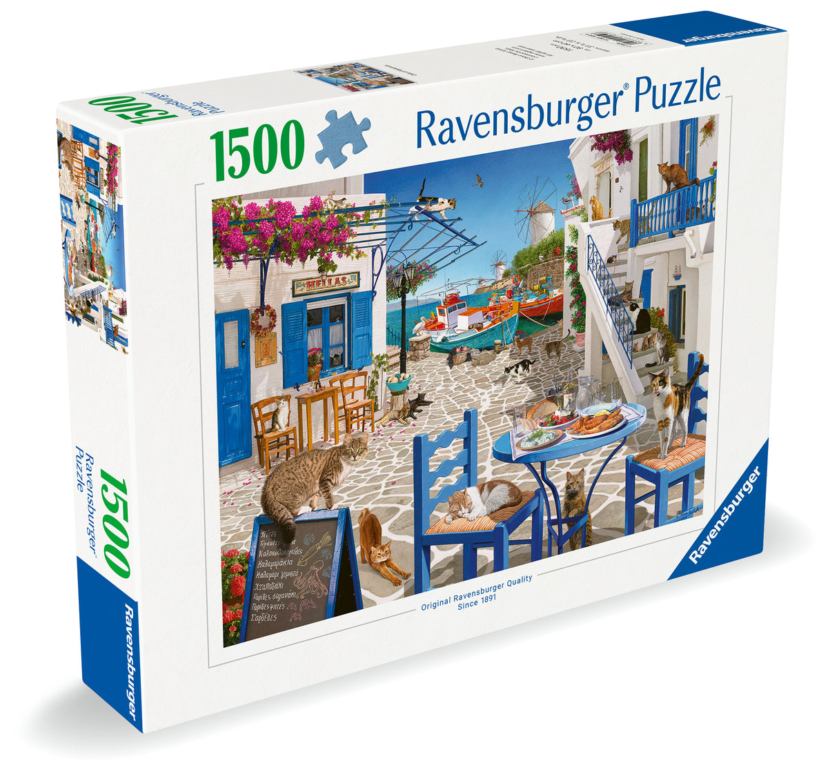 Cats of Mykonos 1500pc [Ravensburger Puzzle]