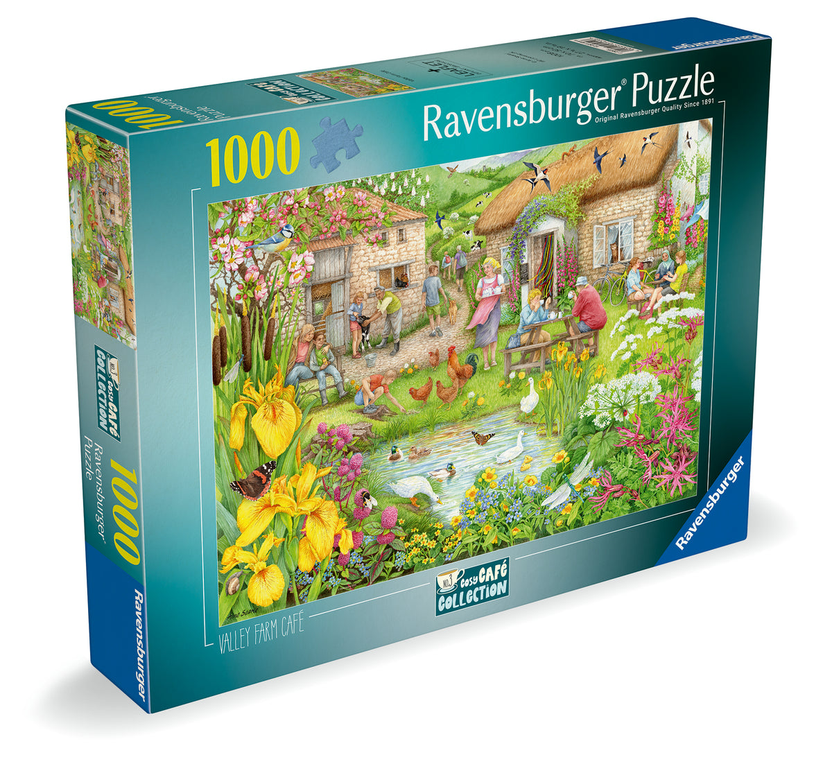 Cozy Cafe: #3 Farm Cafe 1000pc [Ravensburger Puzzle]