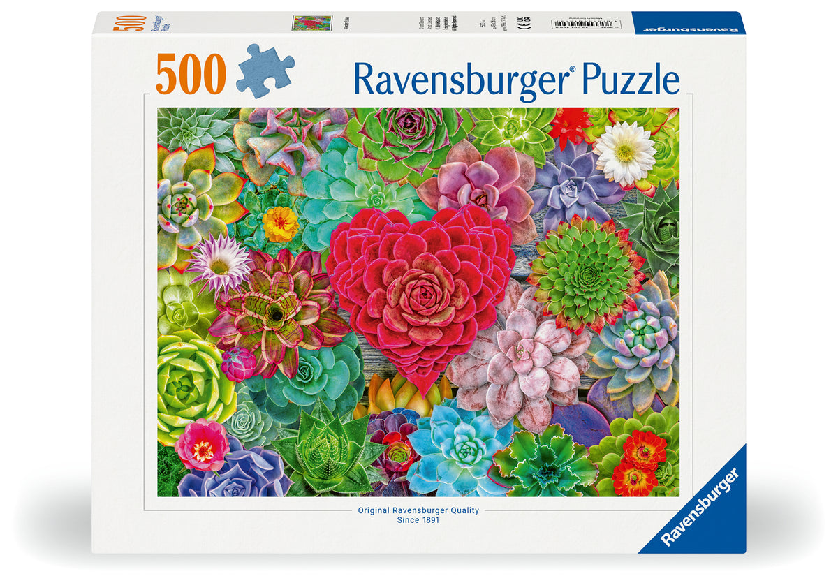 Succulent Love 500pc [Ravensburger Puzzle]