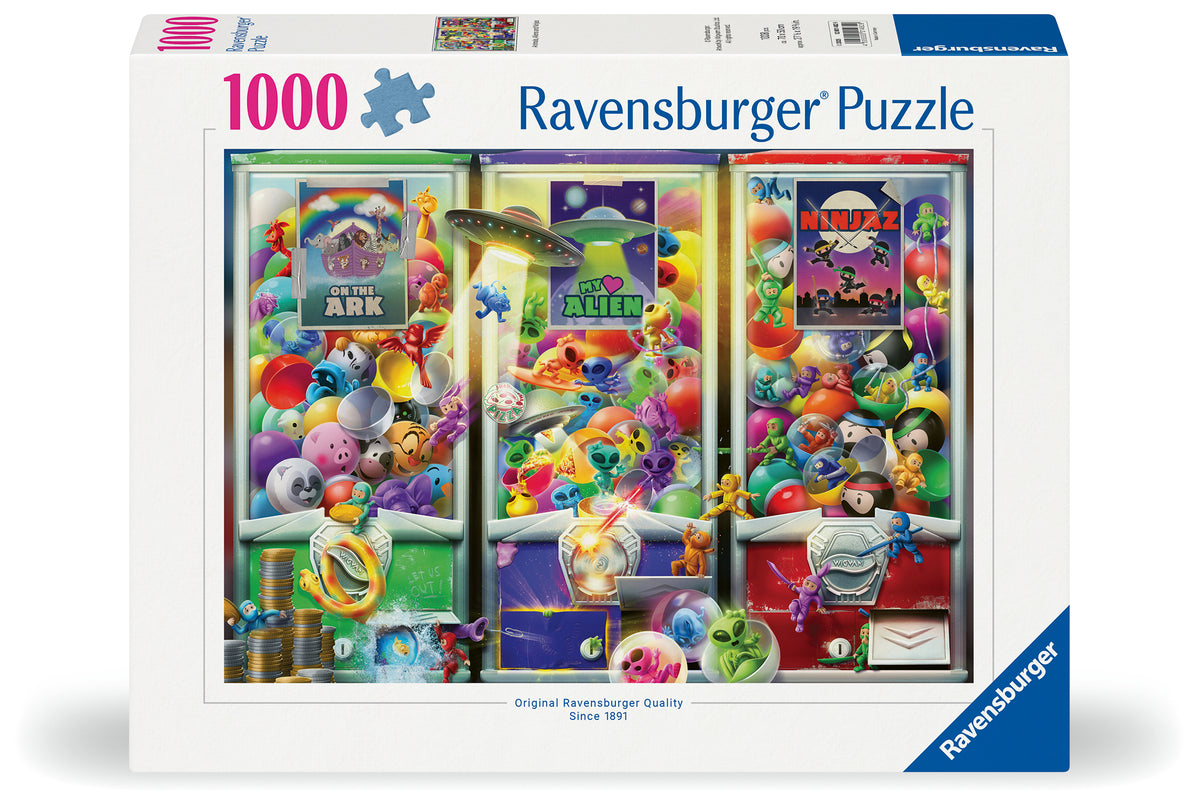 Animals, Aliens and Ninjas 1000pc [Ravensburger Puzzle]