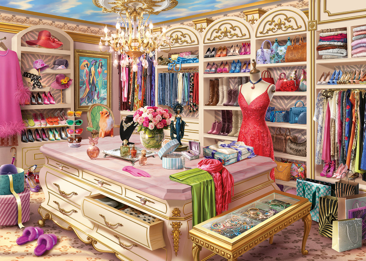 The Coveted Closet 1000pc [Ravensburger Puzzle]