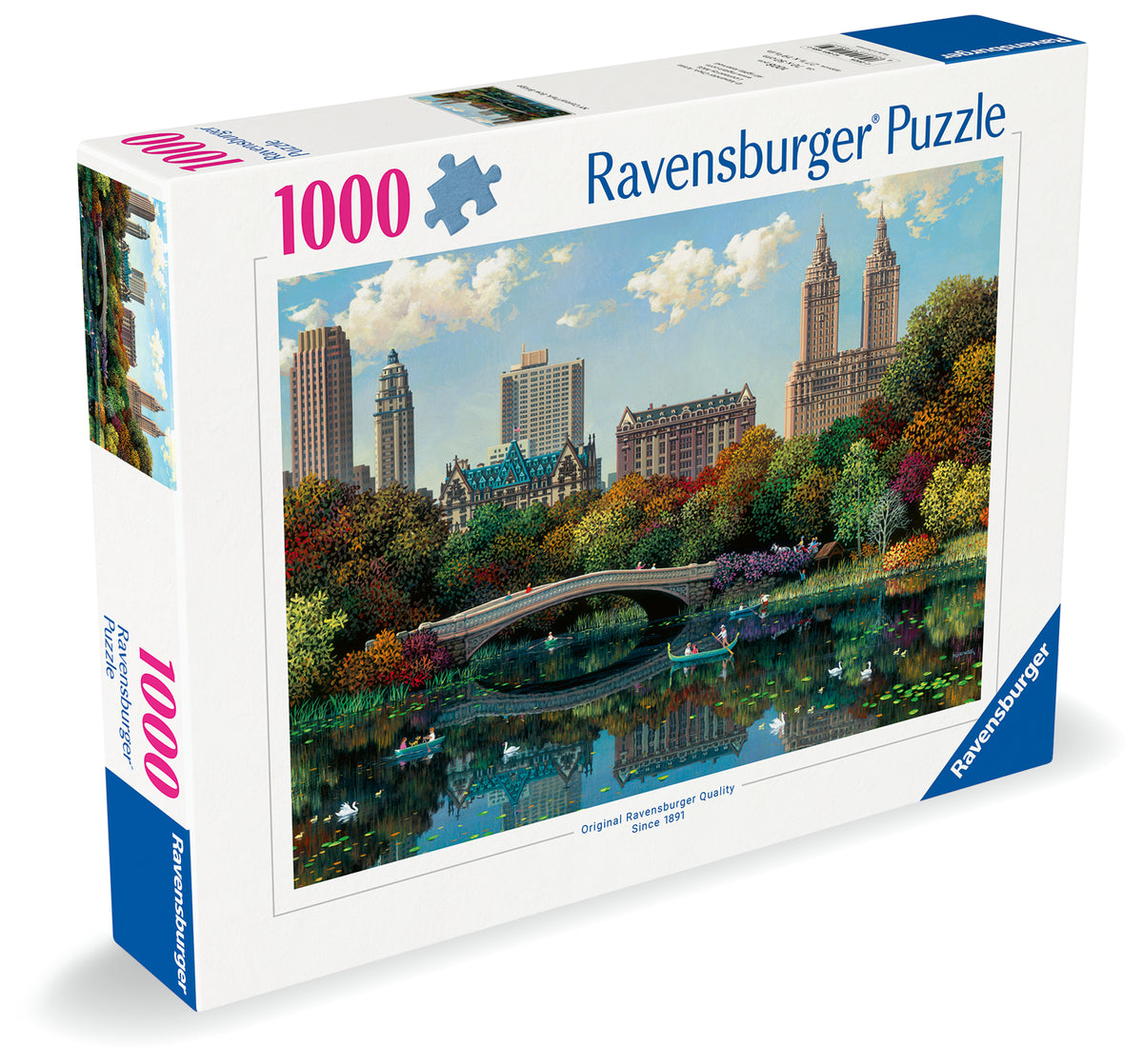 NY Central Park, Bow Bridge 1000pc [Ravensburger Puzzle]