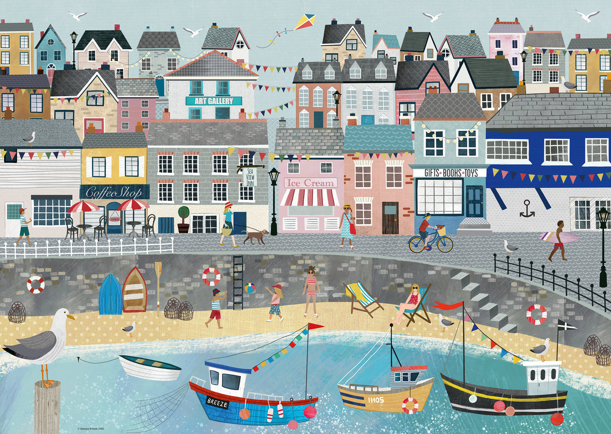 Coastal Harbour 1000pc [Ravenburger Puzzle]