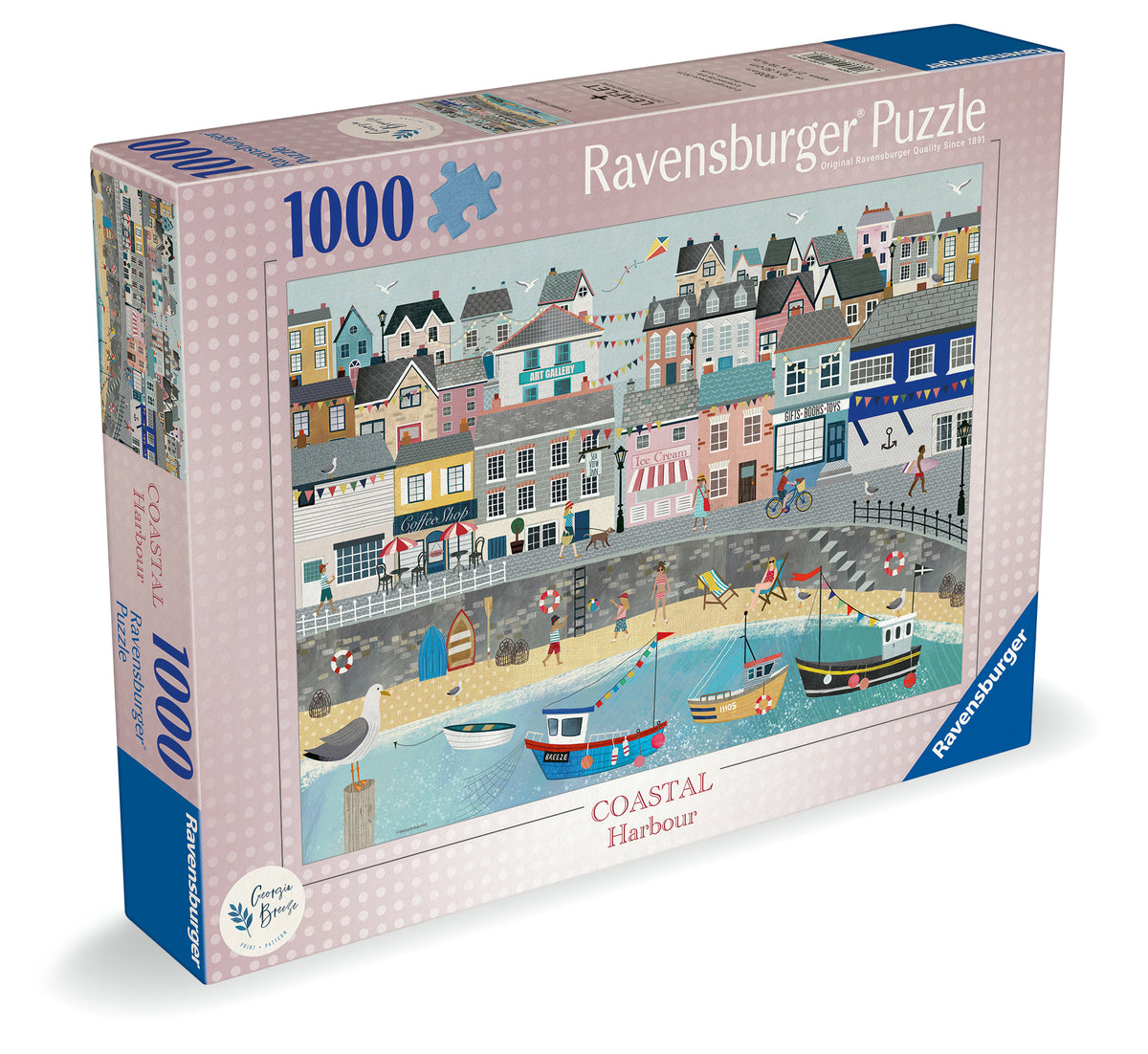 Coastal Harbour 1000pc [Ravenburger Puzzle]