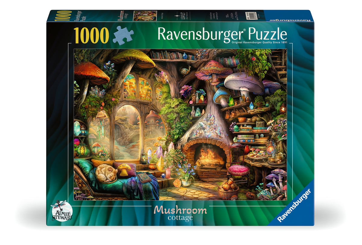 Aimee Stewart: Mushroom Cottage 1000pc [Ravensburger Puzzle]
