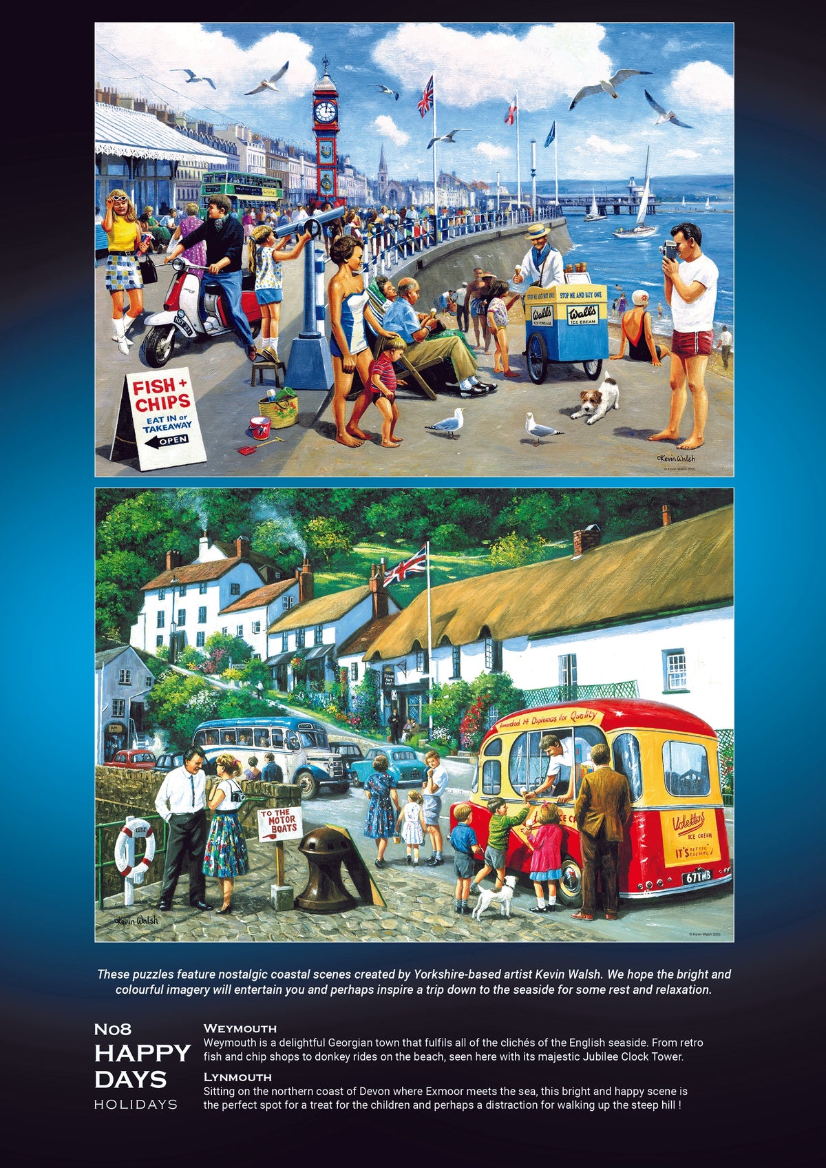 Happy Days: #8 Holidays 4x500pc [Ravensburger Puzzle]