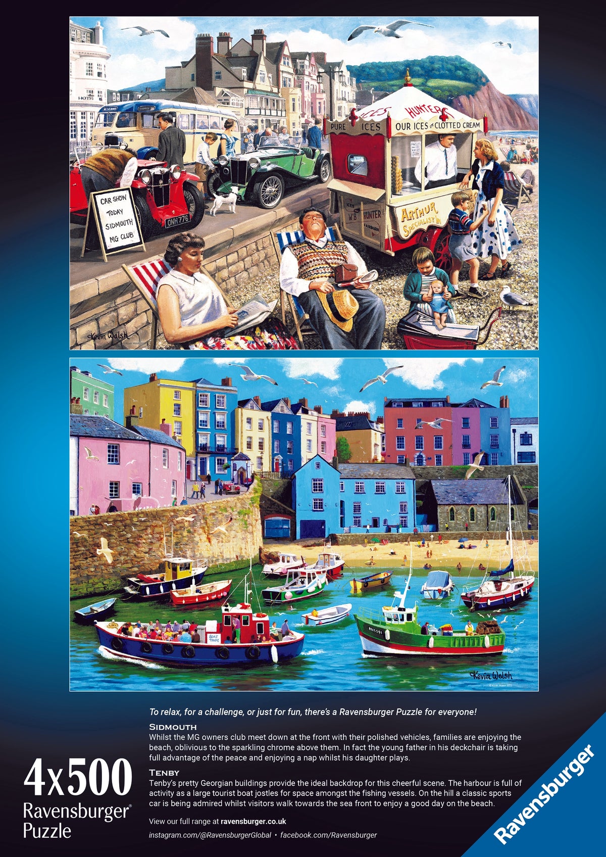 Happy Days: #8 Holidays 4x500pc [Ravensburger Puzzle]