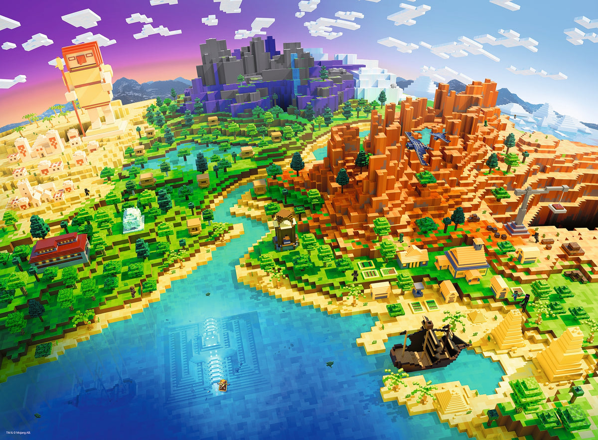 Minecraft: World of Minecraft 500pc [Ravensburger Puzzle]