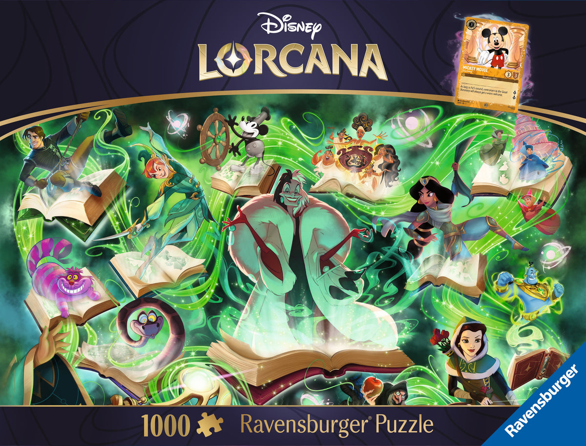 Disney Lorcana: Emerald 1000pc [Ravensburger Puzzle]