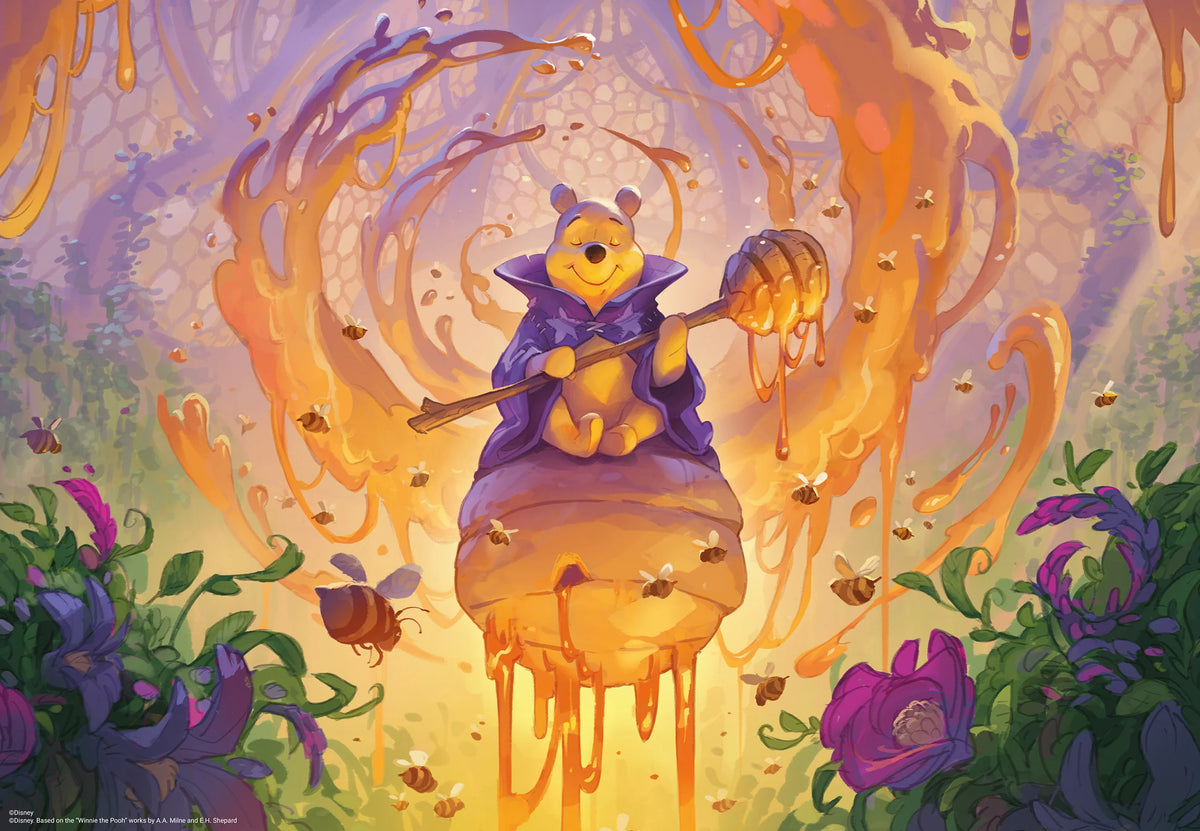 Disney Lorcana: Winnie the Pooh, Hunny Wizard 300pc [Ravensburger Puzzle]