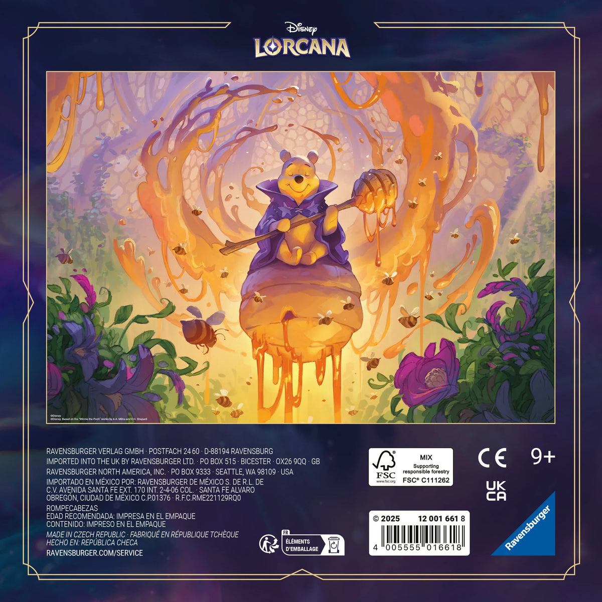 Disney Lorcana: Winnie the Pooh, Hunny Wizard 300pc [Ravensburger Puzzle]