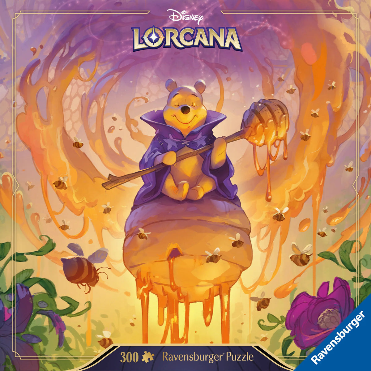 Disney Lorcana: Winnie the Pooh, Hunny Wizard 300pc [Ravensburger Puzzle]