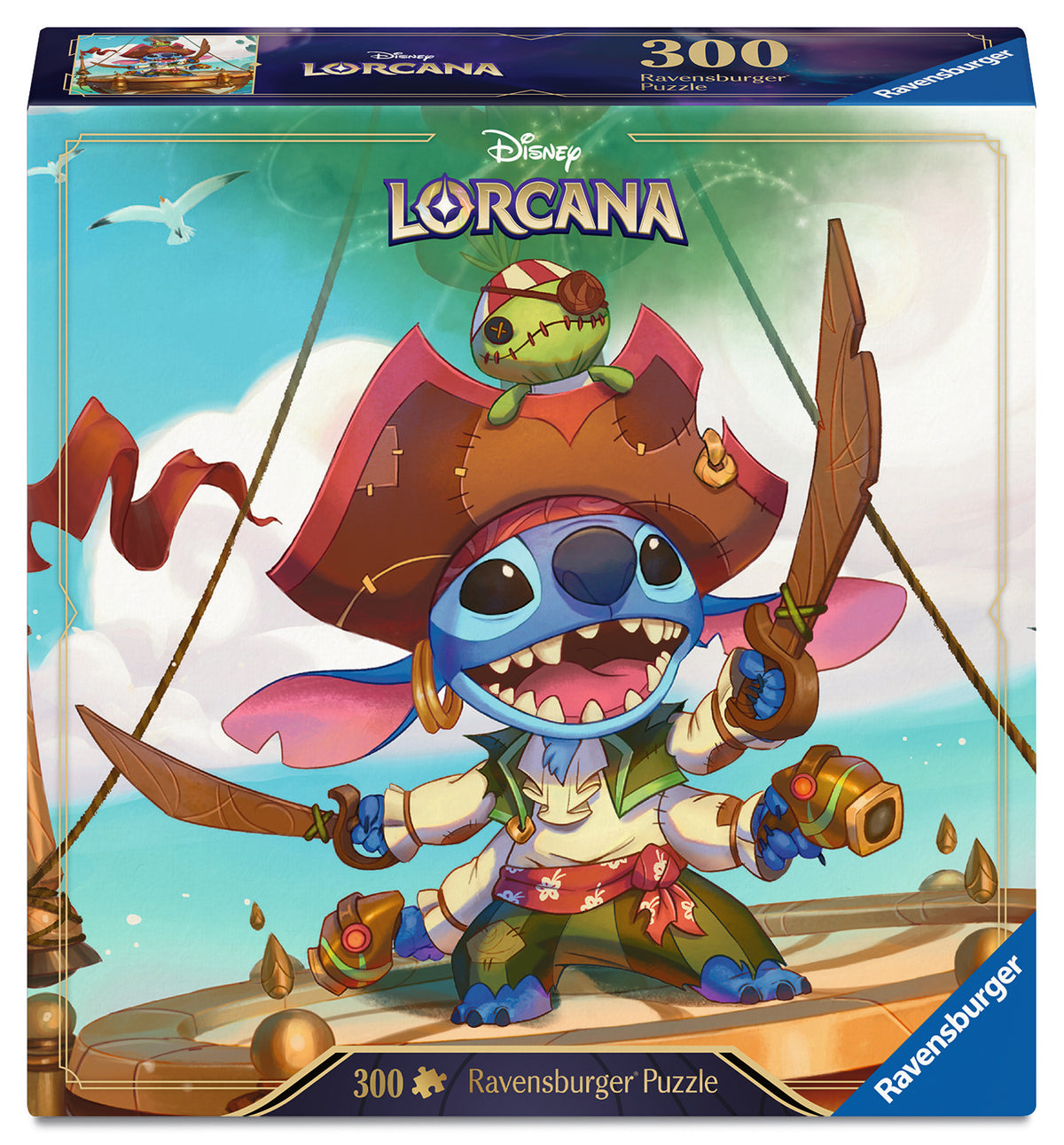 Disney Lorcana: Stitch, Alien Buccaneer 300pc [Ravensburger Puzzle]