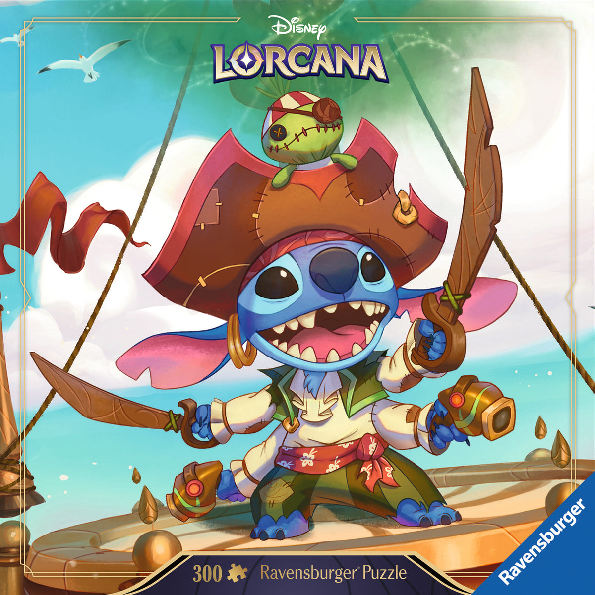 Disney Lorcana: Stitch, Alien Buccaneer 300pc [Ravensburger Puzzle]