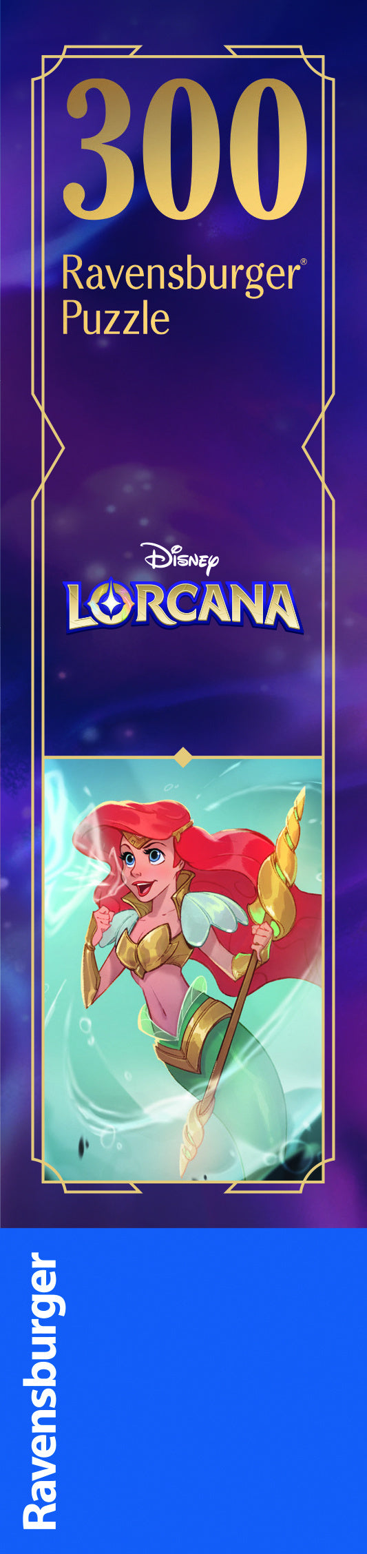 Disney Lorcana: Ariel, Sonic Warror 300pc [Ravensburger Puzzle]